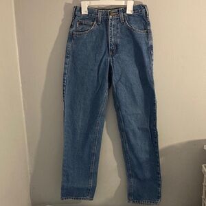 Carhartt Men's Straight Blue Jeans